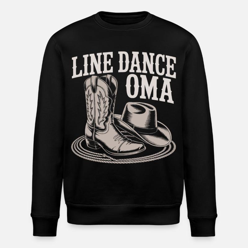 Bottes de grand-mère LineDance - Sweat bio ROLLER Stanley/Stella Unisexe - noir