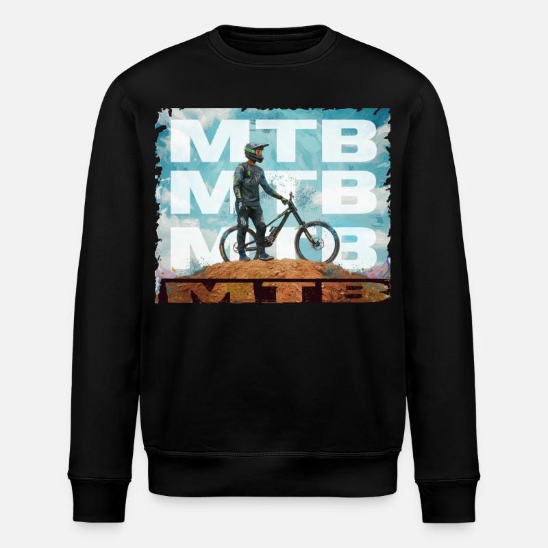 VTT - Sweat bio ROLLER Stanley/Stella Unisexe - noir