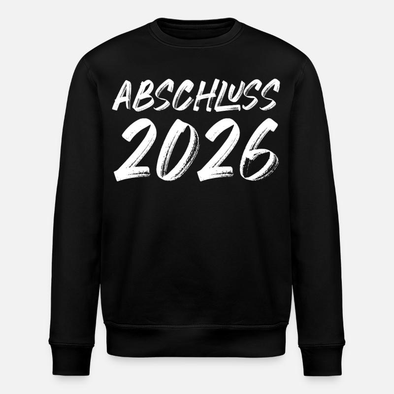 Abschluss 2026 - Stanley/Stella Unisex Bio-Sweatshirt ROLLER - Schwarz