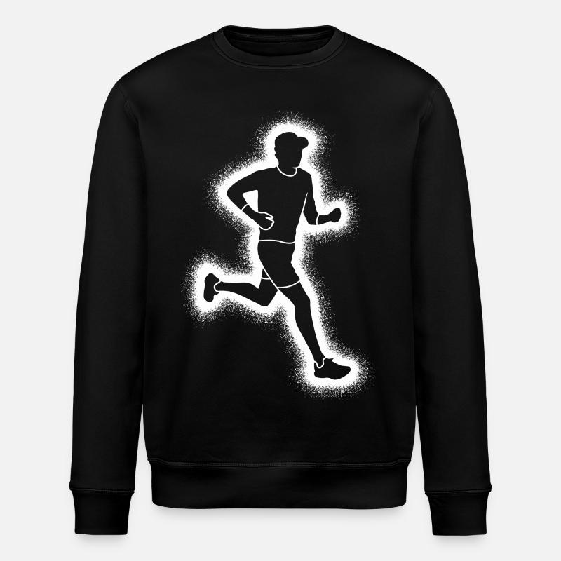 Coureur Garçons Coureurs Hommes - Sweat bio ROLLER Stanley/Stella Unisexe - noir