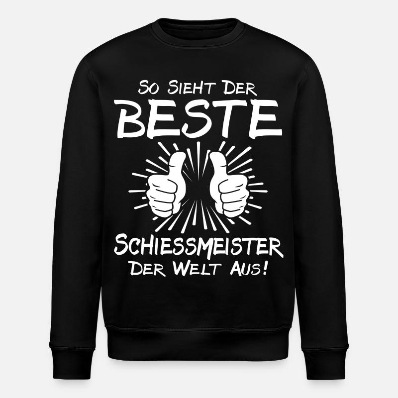 Best Shooting Master - Stanley/Stella ROLLER Unisex Organic Sweatshirt - black