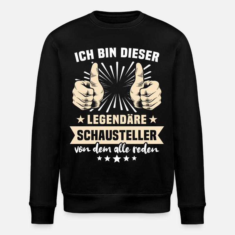 Propos de forains - Sweat bio ROLLER Stanley/Stella Unisexe - noir