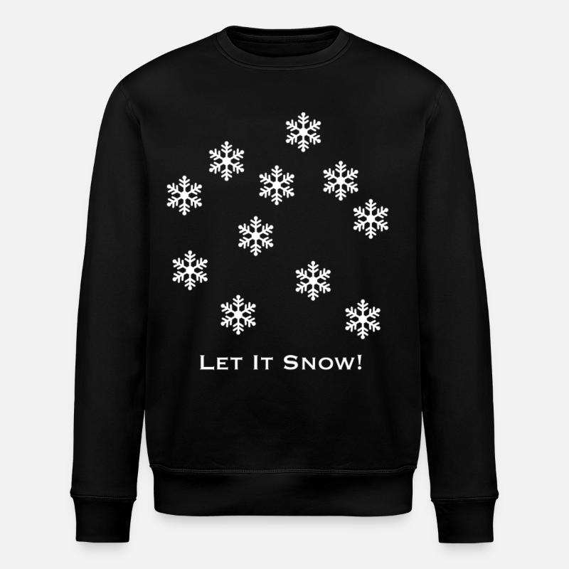Let It Snow - Sweat bio ROLLER Stanley/Stella Unisexe - noir