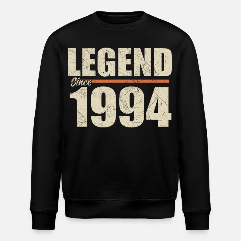 Birthday 1994 | Legend since 1994 - Stanley/Stella ROLLER Unisex Organic Sweatshirt - black
