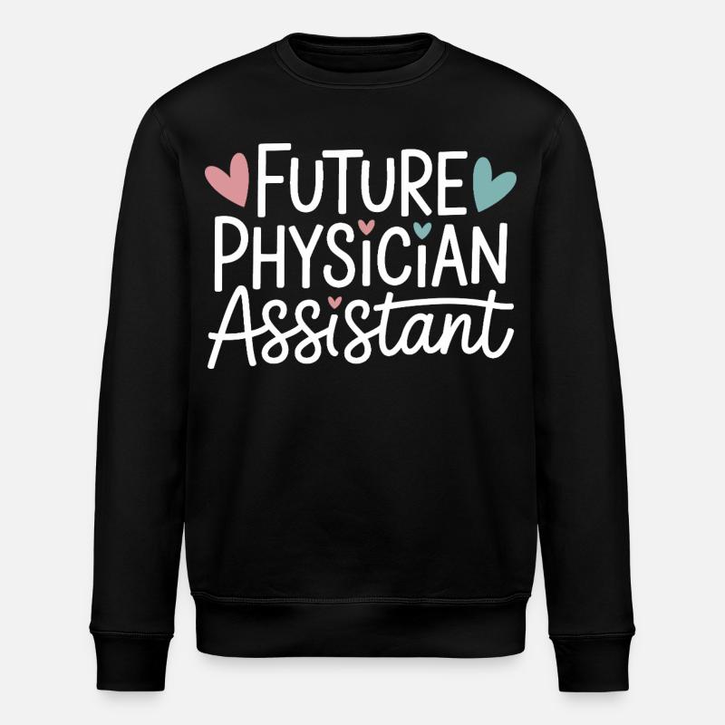 Zukunfts-Physician-Assistant - Stanley/Stella Unisex Bio-Sweatshirt ROLLER - Schwarz