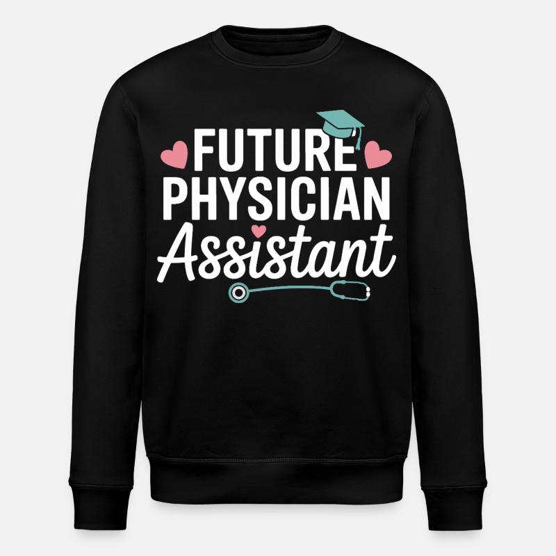 Zukünftiger Physician Assistant Stil - Stanley/Stella Unisex Bio-Sweatshirt ROLLER - Schwarz