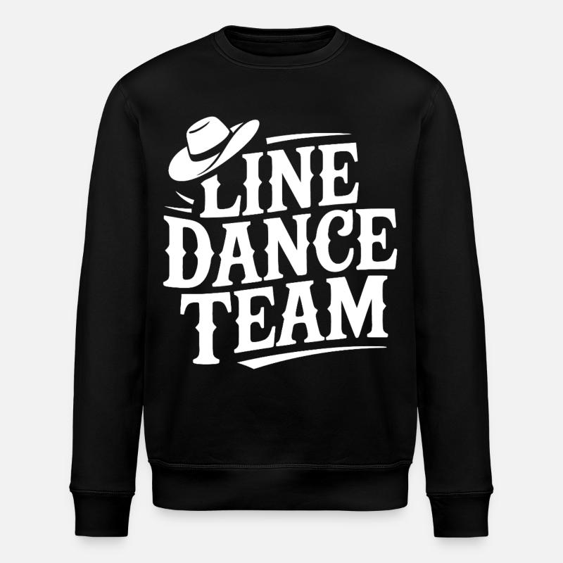 Line Dance Team Logo - Stanley/Stella Unisex Bio-Sweatshirt ROLLER - Schwarz