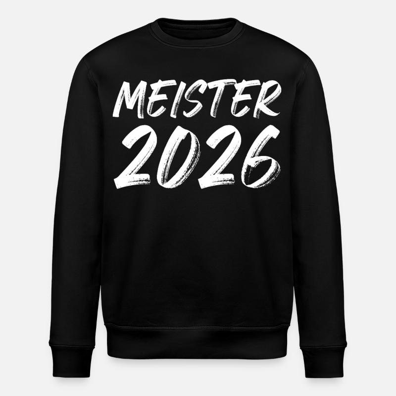 Meister 2026 - Stanley/Stella Unisex Bio-Sweatshirt ROLLER - Schwarz