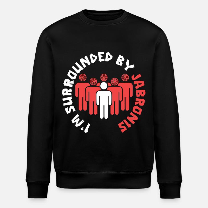 Jabroni - Stanley/Stella Unisex Bio-Sweatshirt ROLLER - Schwarz