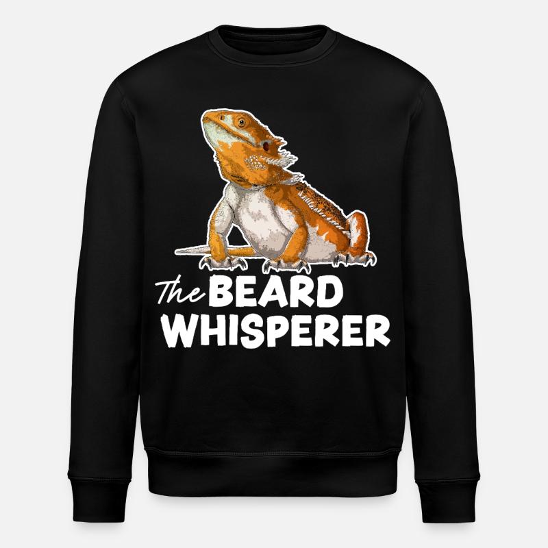 The Beard Whisperer - Stanley/Stella ROLLER Unisex Organic Sweatshirt - black