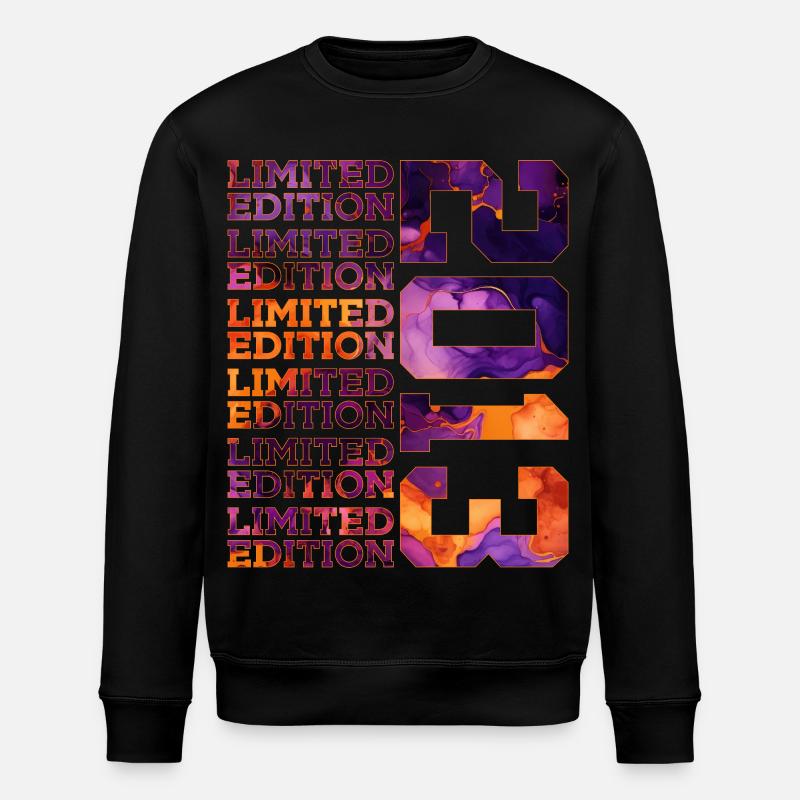 13E ANNIVERSAIRE ÉDITION LIMITÉE 2013 - Sweat bio ROLLER Stanley/Stella Unisexe - noir