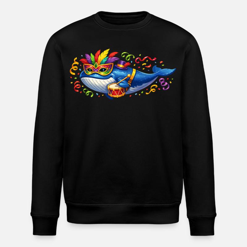 Cadeau du Carnaval de Karnewal - Sweat bio ROLLER Stanley/Stella Unisexe - noir