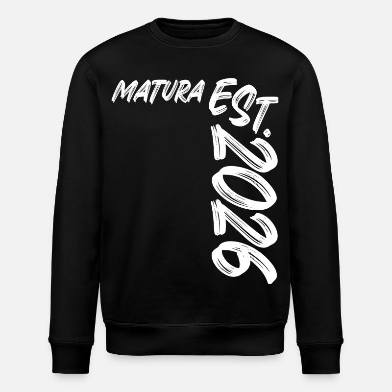 Matura Est 2026 - Stanley/Stella Unisex Bio-Sweatshirt ROLLER - Schwarz
