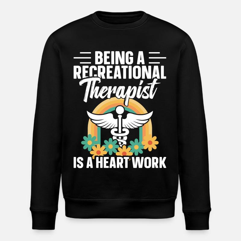Thérapeute thérapeutique indispensable RT Recreational - Sweat bio ROLLER Stanley/Stella Unisexe - noir