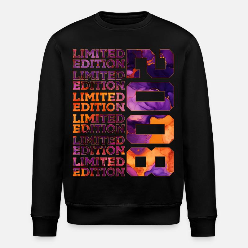 18E ANNIVERSAIRE ÉDITION LIMITÉE 2008 - Sweat bio ROLLER Stanley/Stella Unisexe - noir