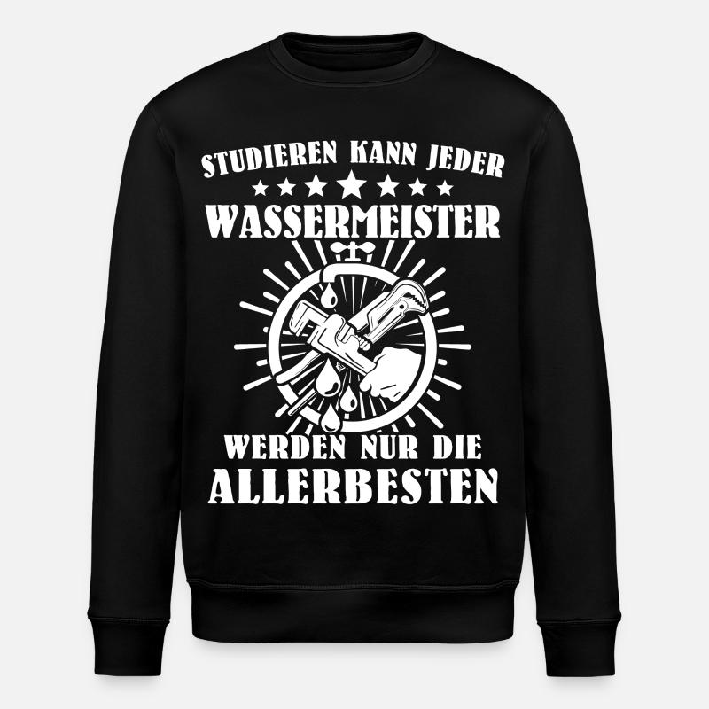 Maître de l’eau - Sweat bio ROLLER Stanley/Stella Unisexe - noir