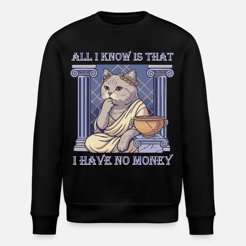 pas d’argent - Sweat bio ROLLER Stanley/Stella Unisexe - noir