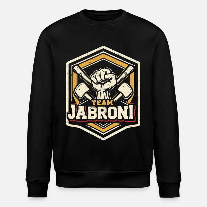Team Jabroni - Stanley/Stella Unisex Bio-Sweatshirt ROLLER - Schwarz