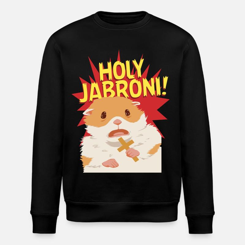 Holy Jabroni - Stanley/Stella Unisex Bio-Sweatshirt ROLLER - Schwarz