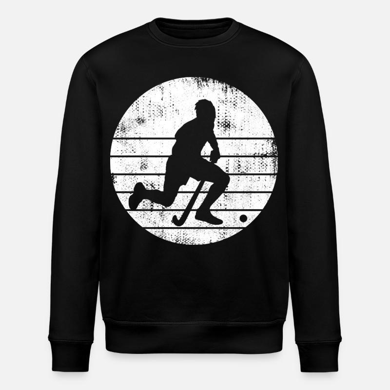 Sketch du joueur de hockey - Sweat bio ROLLER Stanley/Stella Unisexe - noir