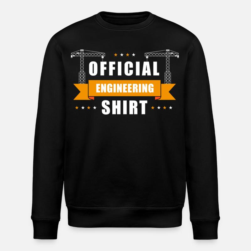 Offizielles Ingenieursshirt - Stanley/Stella Unisex Bio-Sweatshirt ROLLER - Schwarz