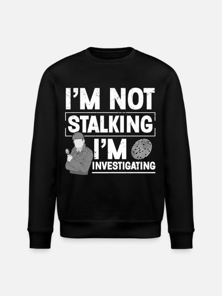 Observation Costume Badge Guard Private - Stanley/Stella ROLLER Unisex Organic Sweatshirt - black