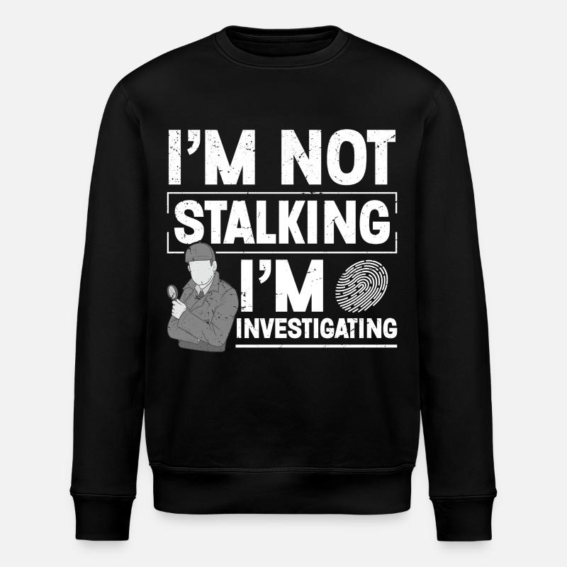 Observation Costume Badge Guard Private - Stanley/Stella ROLLER Unisex Organic Sweatshirt - black