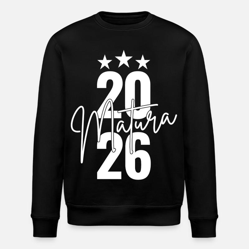 Matura 2026 - Stanley/Stella Unisex Bio-Sweatshirt ROLLER - Schwarz