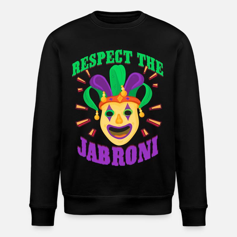Respect The Jabroni - Stanley/Stella Unisex Bio-Sweatshirt ROLLER - Schwarz