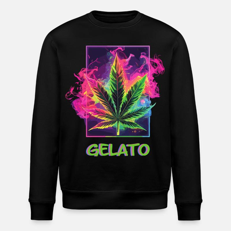 Gelato - Stanley/Stella Unisex Bio-Sweatshirt ROLLER - Schwarz