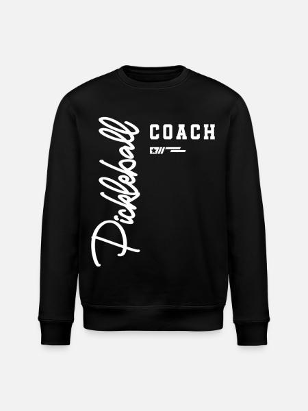 Terrain classique Pickleball Coach pour instructeurs - Sweat bio ROLLER Stanley/Stella Unisexe - noir