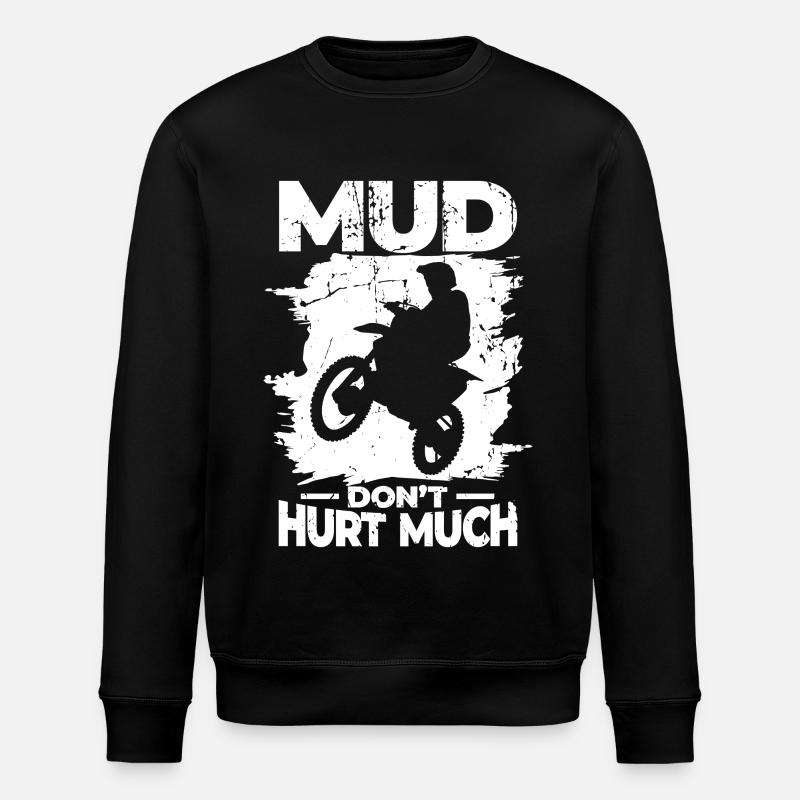 Mud doesn't hurt - Stanley/Stella ROLLER Unisex Organic Sweatshirt - black