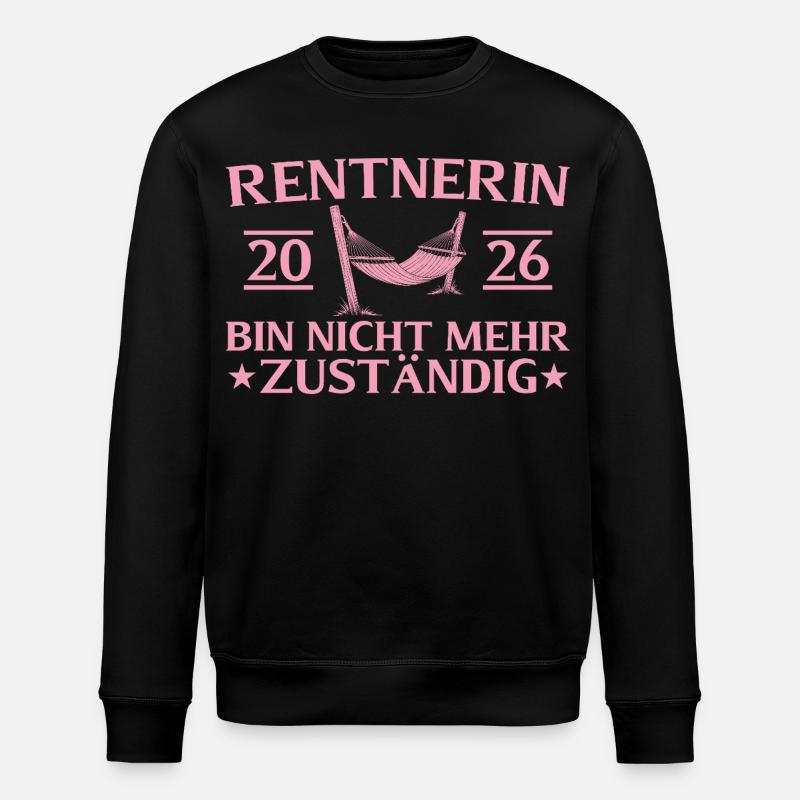 Retraité retraite 2026 Collègue d’adieu - Sweat bio ROLLER Stanley/Stella Unisexe - noir