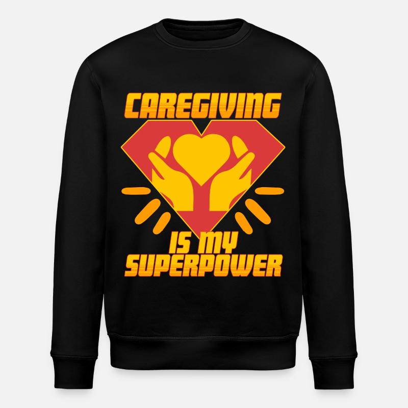 Infirmière, soins gériatriques - Sweat bio ROLLER Stanley/Stella Unisexe - noir