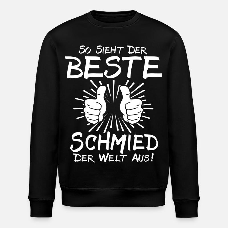 Best Blacksmith - Stanley/Stella ROLLER Unisex Organic Sweatshirt - black