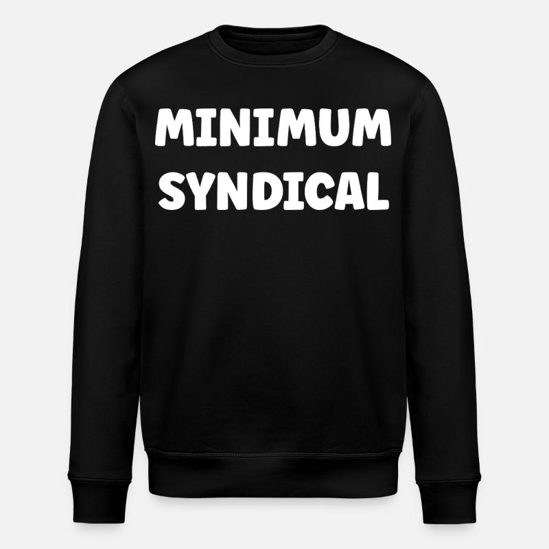 Union minimum - Stanley/Stella ROLLER Unisex Organic Sweatshirt - black