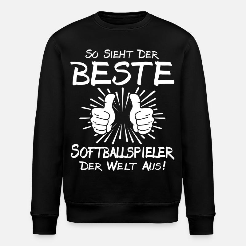 Meilleure joueuse de softball - Sweat bio ROLLER Stanley/Stella Unisexe - noir