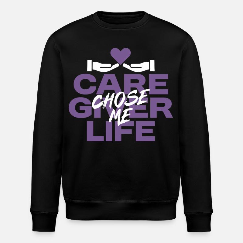 Pflegerin Pfleger Altenpflege - Stanley/Stella Unisex Bio-Sweatshirt ROLLER - Schwarz