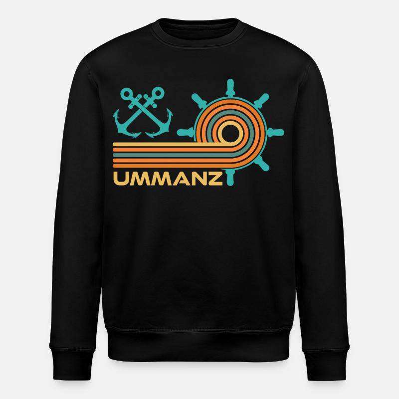 Vacances Mer Baltique ÎLE UMMANZ Fun - Sweat bio ROLLER Stanley/Stella Unisexe - noir