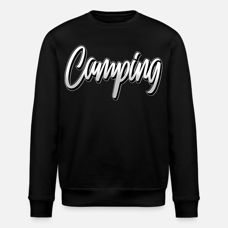 Camping - Sweat bio ROLLER Stanley/Stella Unisexe - noir