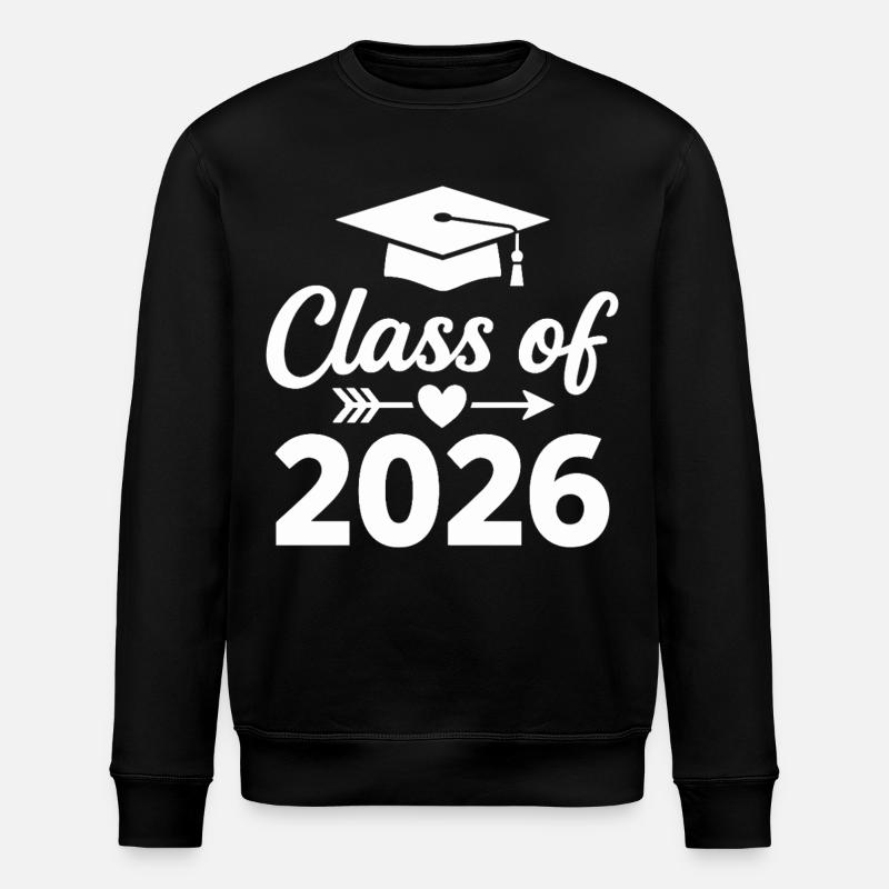 CLASS OF 2026 Absolventen Abschluss Studium - Stanley/Stella Unisex Bio-Sweatshirt ROLLER - Schwarz