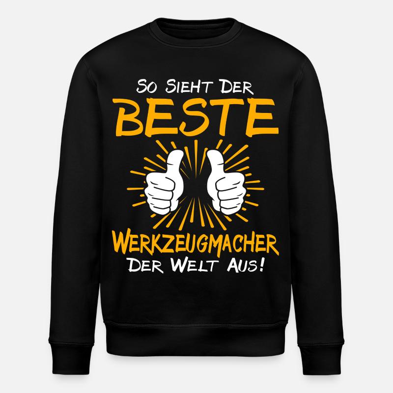 Idée cadeau Toolmaker - Sweat bio ROLLER Stanley/Stella Unisexe - noir