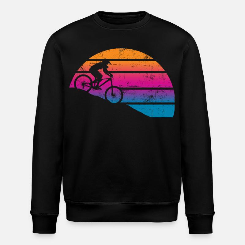 Hrvatska Fussball - Stanley/Stella Unisex Bio-Sweatshirt ROLLER - Schwarz