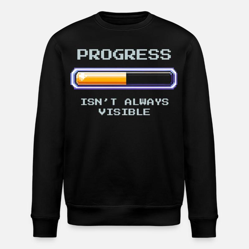 Progrès invisible | Travail social - Sweat bio ROLLER Stanley/Stella Unisexe - noir