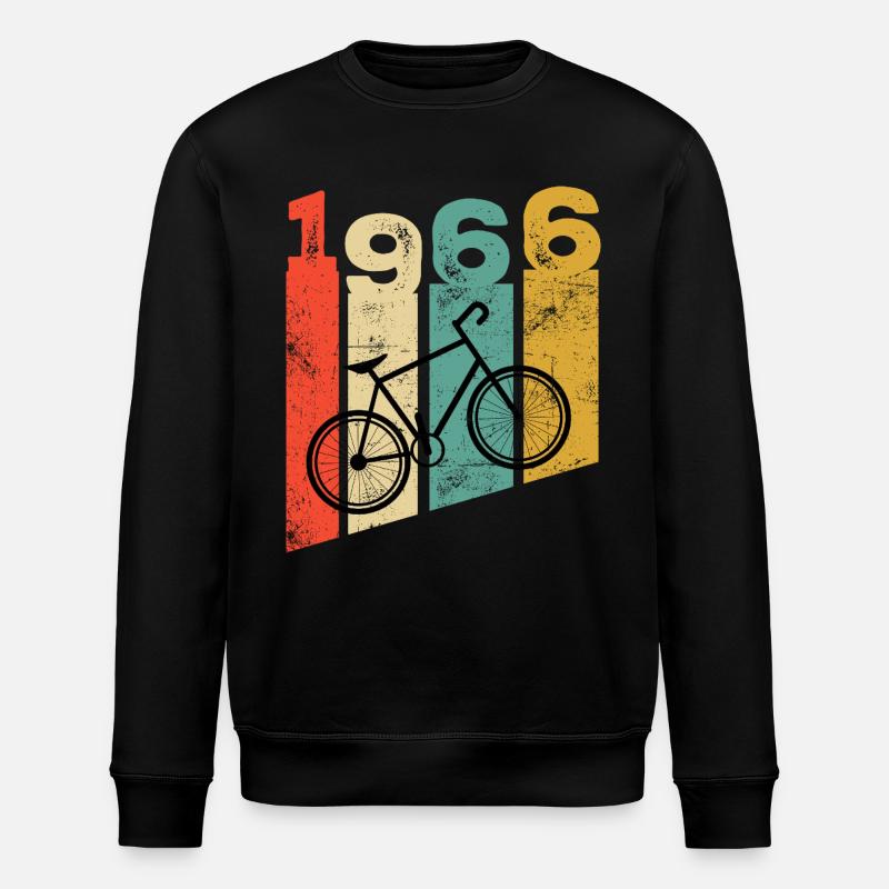 Millésime 1966 - Sweat bio ROLLER Stanley/Stella Unisexe - noir