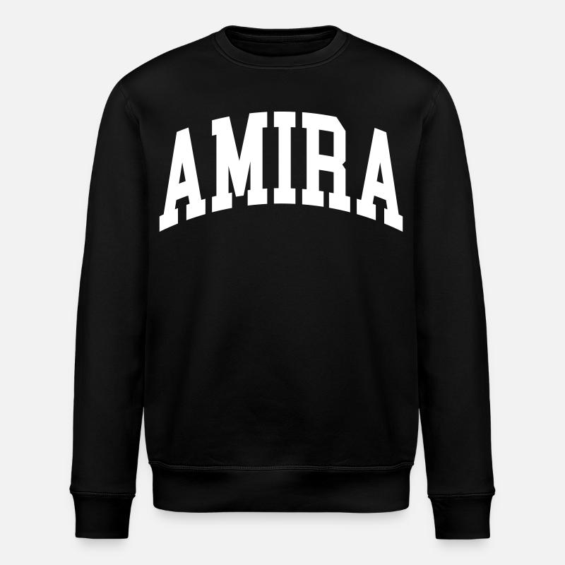 Amira - Stanley/Stella Unisex Bio-Sweatshirt ROLLER - Schwarz