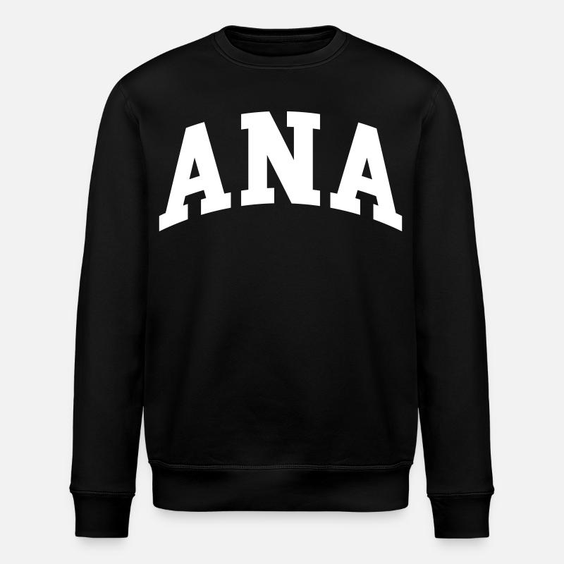 Ana - Stanley/Stella Unisex Bio-Sweatshirt ROLLER - Schwarz