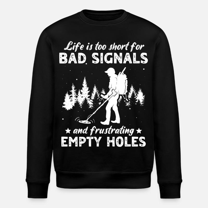 Dirt Fishing - Stanley/Stella Unisex Bio-Sweatshirt ROLLER - Schwarz