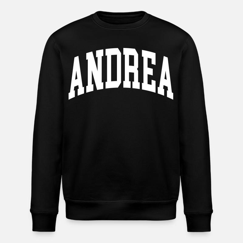 Andrea - Stanley/Stella ROLLER Unisex Organic Sweatshirt - black