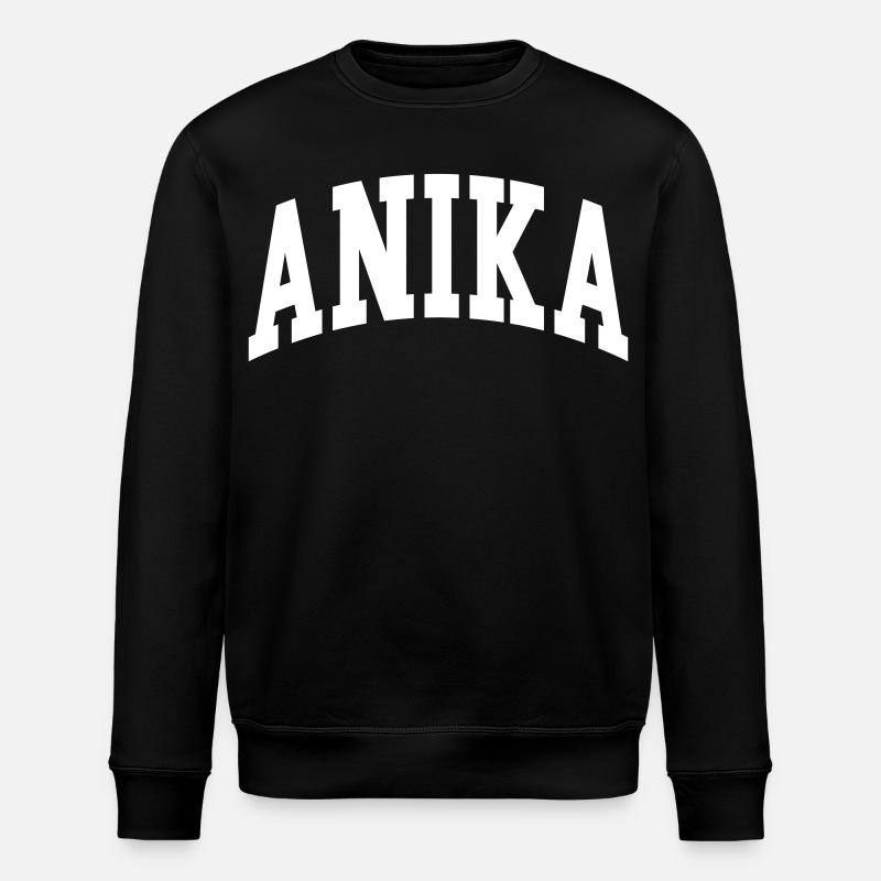 Anika - Sweat bio ROLLER Stanley/Stella Unisexe - noir